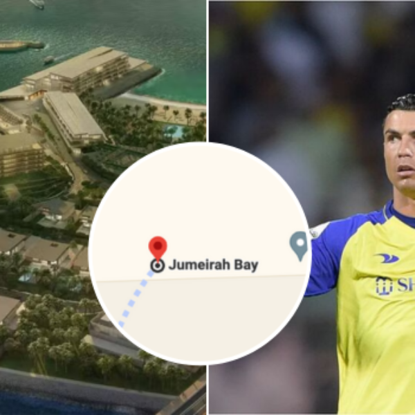 The Internet Is Buzzing With Claims Of Cristiano Ronaldo’s AED 98 Million Jumeirah Bay Land Purchase