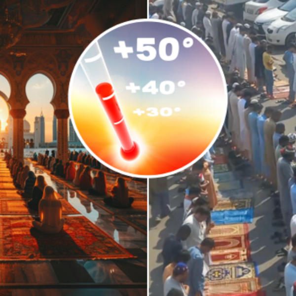 The UAE Shortens Friday Prayers As Weather Crosses 50°C