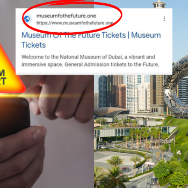 A Woman Lost AED 14,000 On A Scam Museum Of The Future Website
