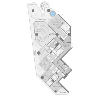 Eywa - Tree of Life 4 Bedroom Apartments floor plan