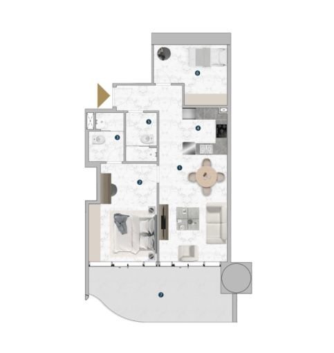 Franck Muller Vanguard floor plan