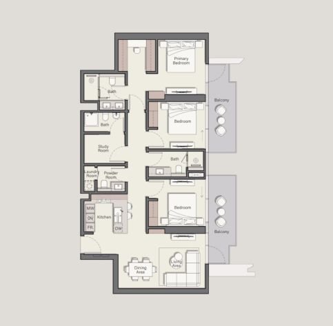 Belgrove Residences 3BR