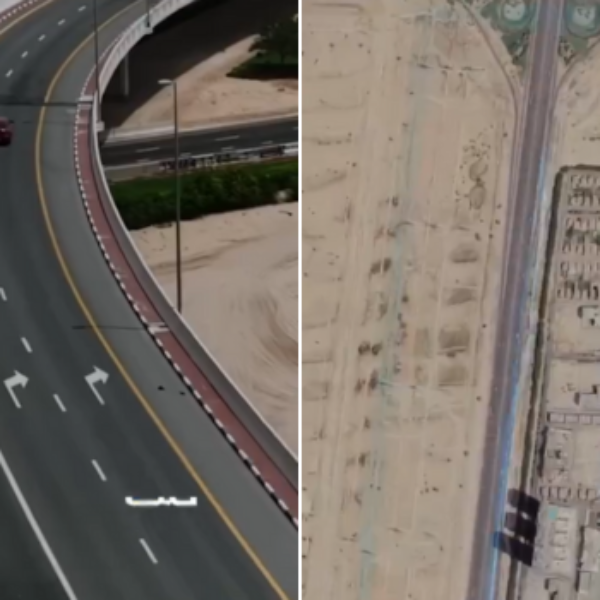 Near Jumeirah Village Circle, a New Bridge Has Opened