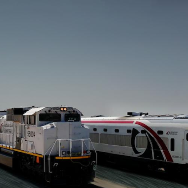 Etihad Rail The locations of first passenger stations for train linking seven emirates