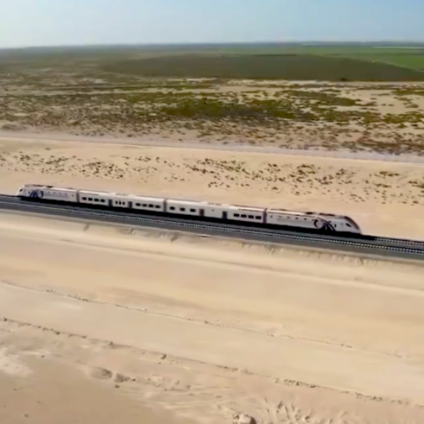 Etihad Rail The locations of first passenger stations for train linking seven emirates