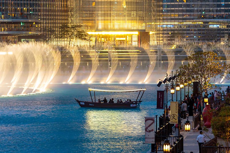 fountain dubai mall