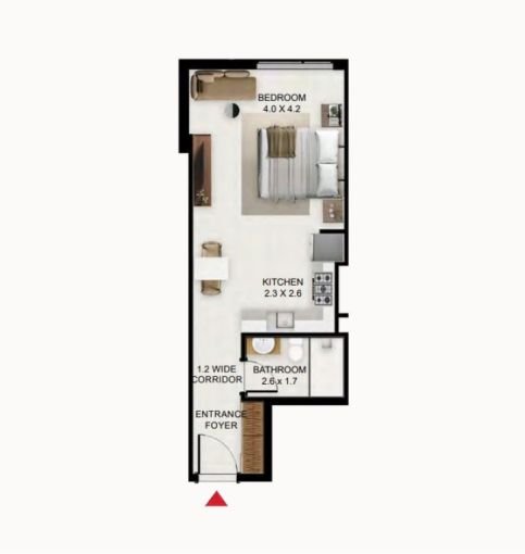 South Garden floor plan