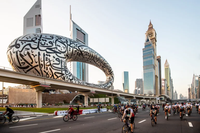  Sheikh Zayed Road will be temporarily closed to accommodate two exciting events in the Dubai Fitness Challenge. 