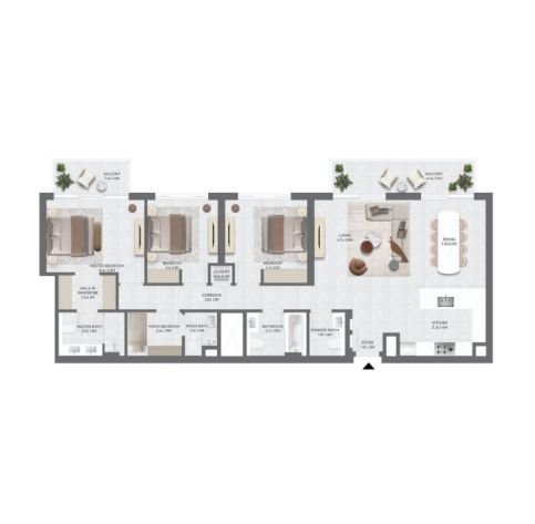 Floor Plans of Golf Point