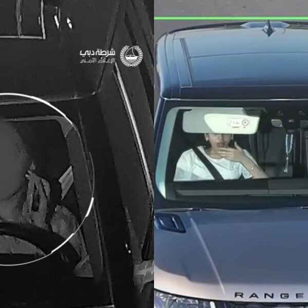 New Dubai tint-proof cameras catch drivers using 2 phones, & reading a newspaper