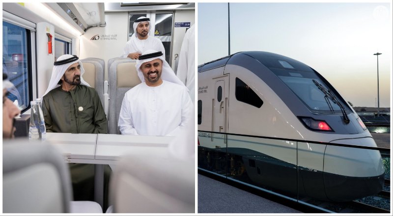 Etihad Rail passenger train experience