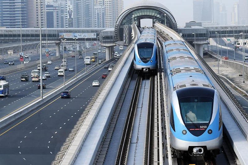 Dubai Metro station