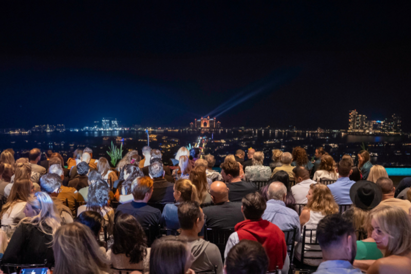 Comedy in the Sky at Aura Skypool