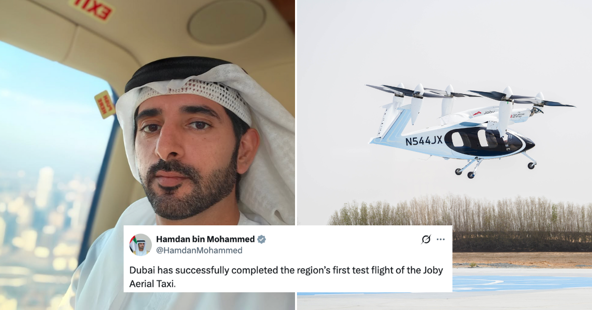Dubai air taxi test