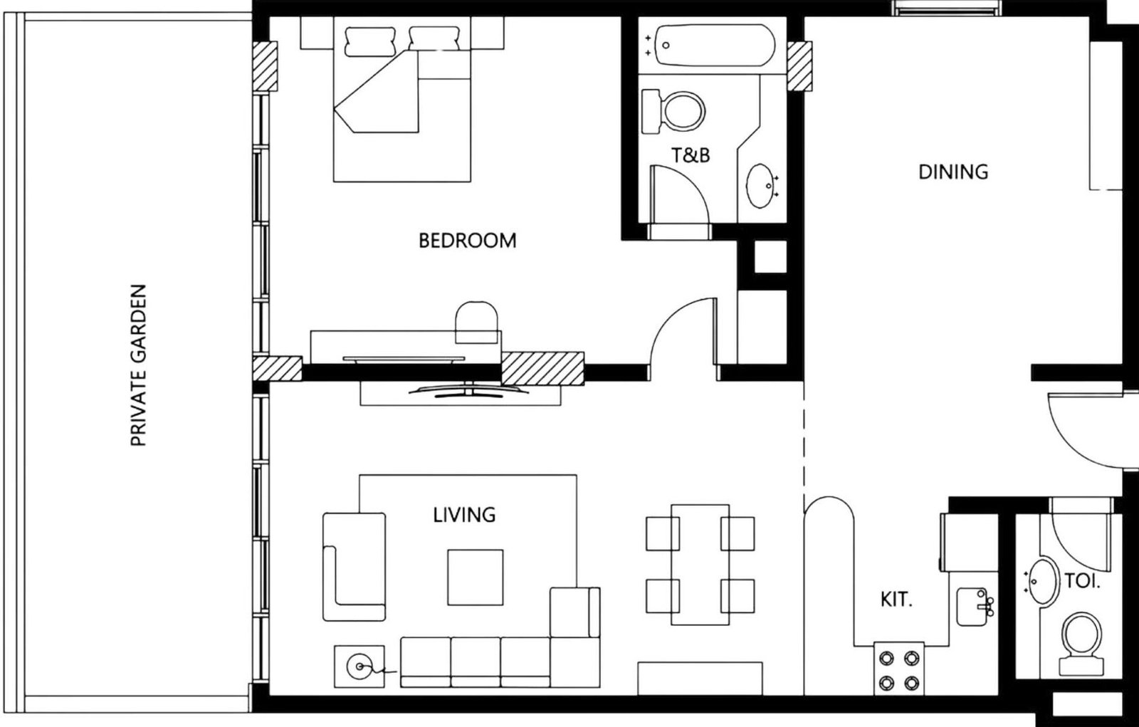 Binghatti Galaxy 1br