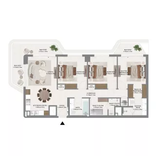 3br Sera RYM in Rashid Marina