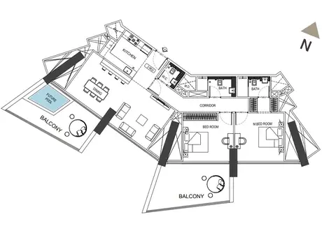 Binghatti Phantom 2br