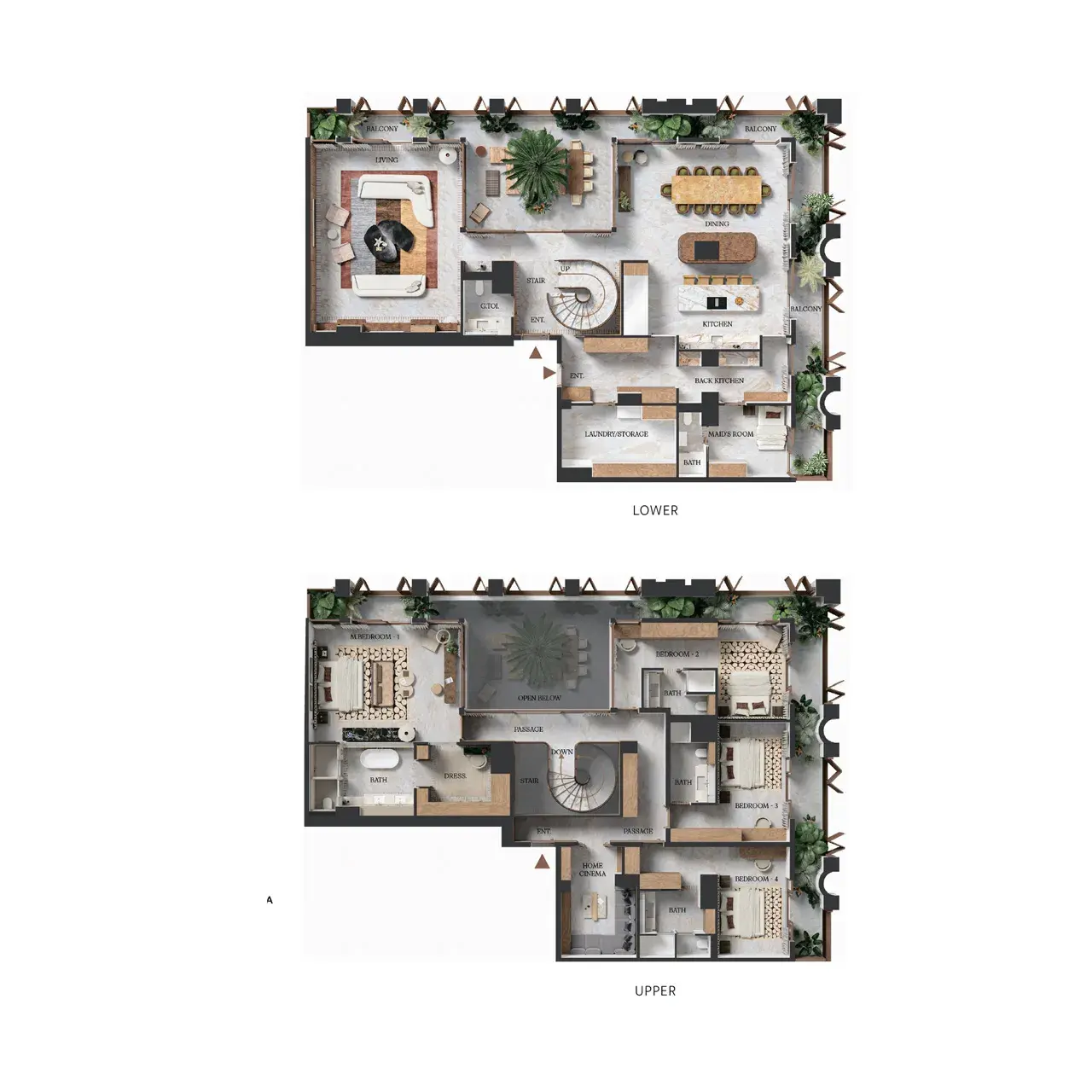 Elire in Business Bay 4br