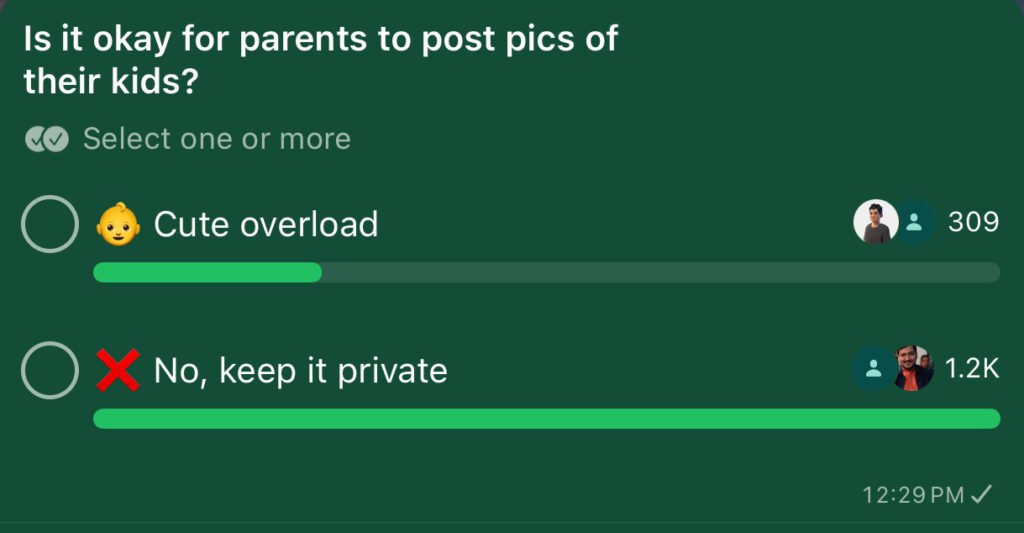 Dubai parents against posting kids’ photos online