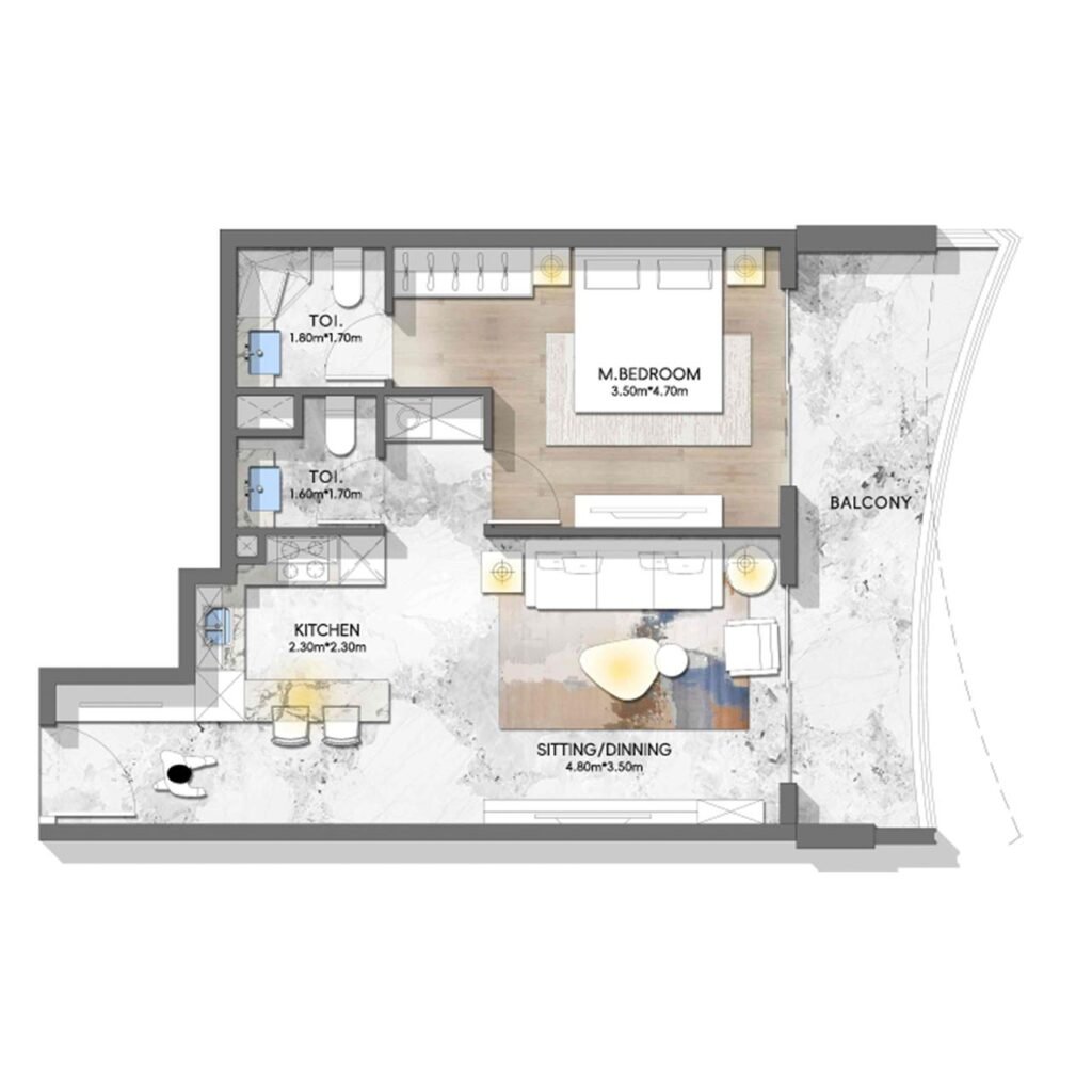 Nautis Residences 1br