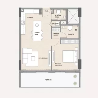 ARKA Enclave 1br