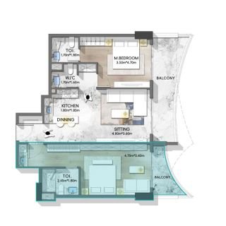 Nautis Residences 2br