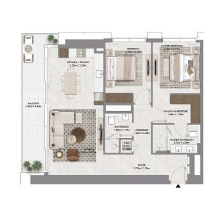 Lyvia 2-BR Apartments