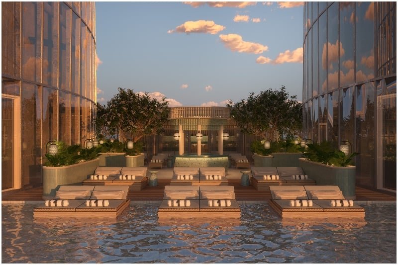 Dive into the world’s highest infinity pool