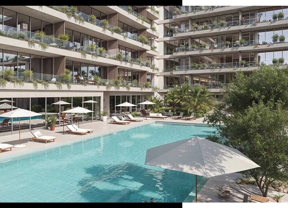 California Residences pool