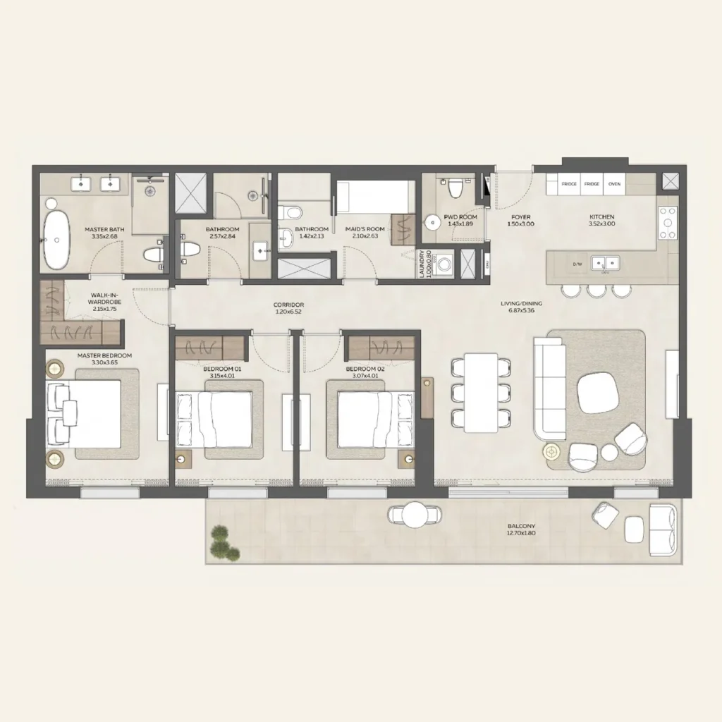 Expo Valley Views 3br