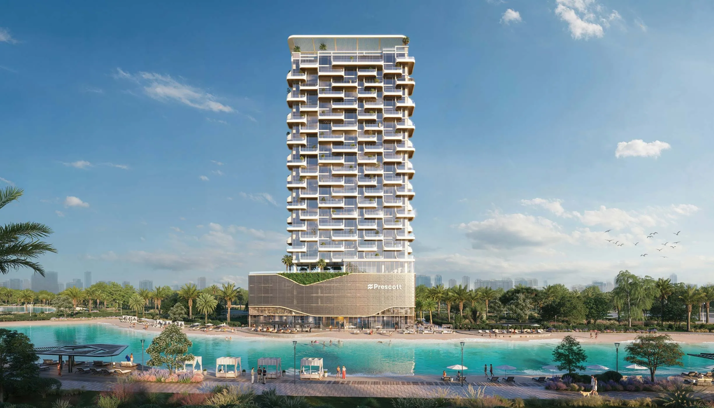 The Caden by Prescott pool