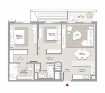 City Walk Crestlane 5 2br