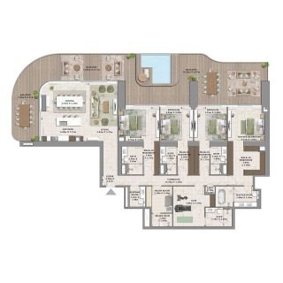 4-BR Apartments Avarra by Palace