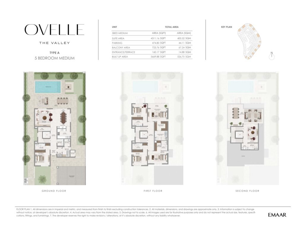 5 Bedroom Villas Ovelle