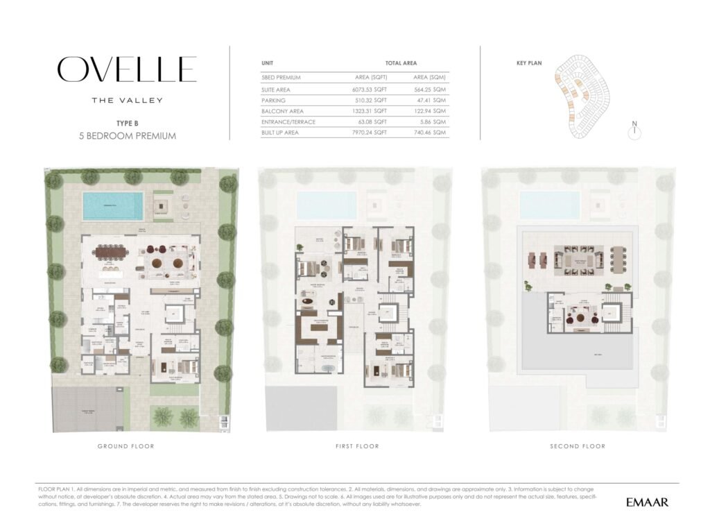 5 Bedroom Villas Ovelle