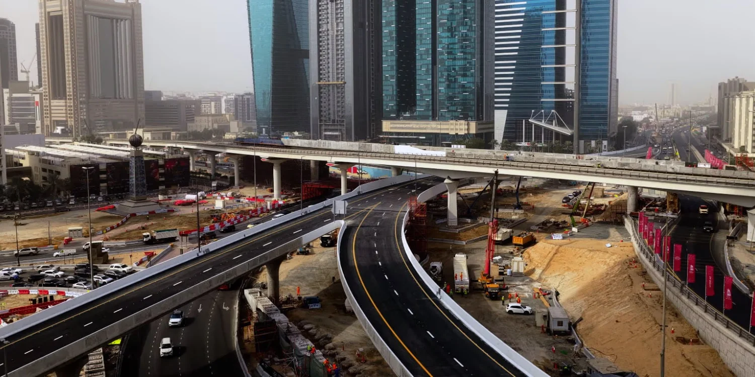 trade centre uae opening of two new bridges