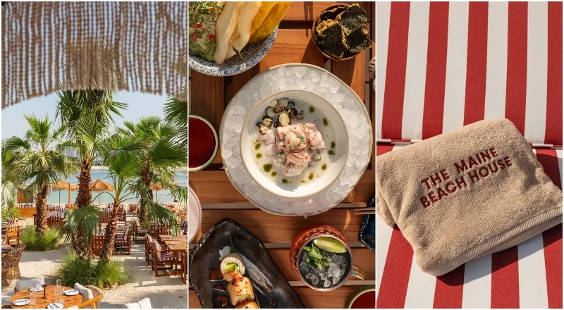 Dubai beachfront dining spots