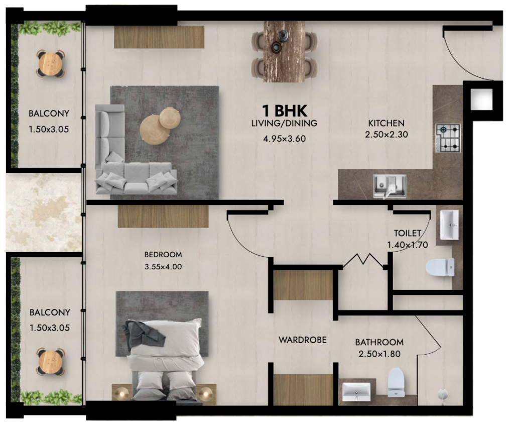 Provenza Residences 1br