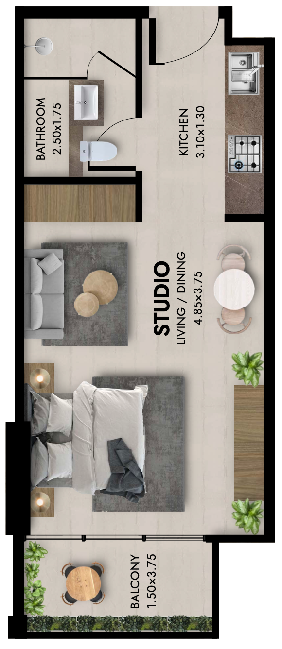 Provenza Residences studio