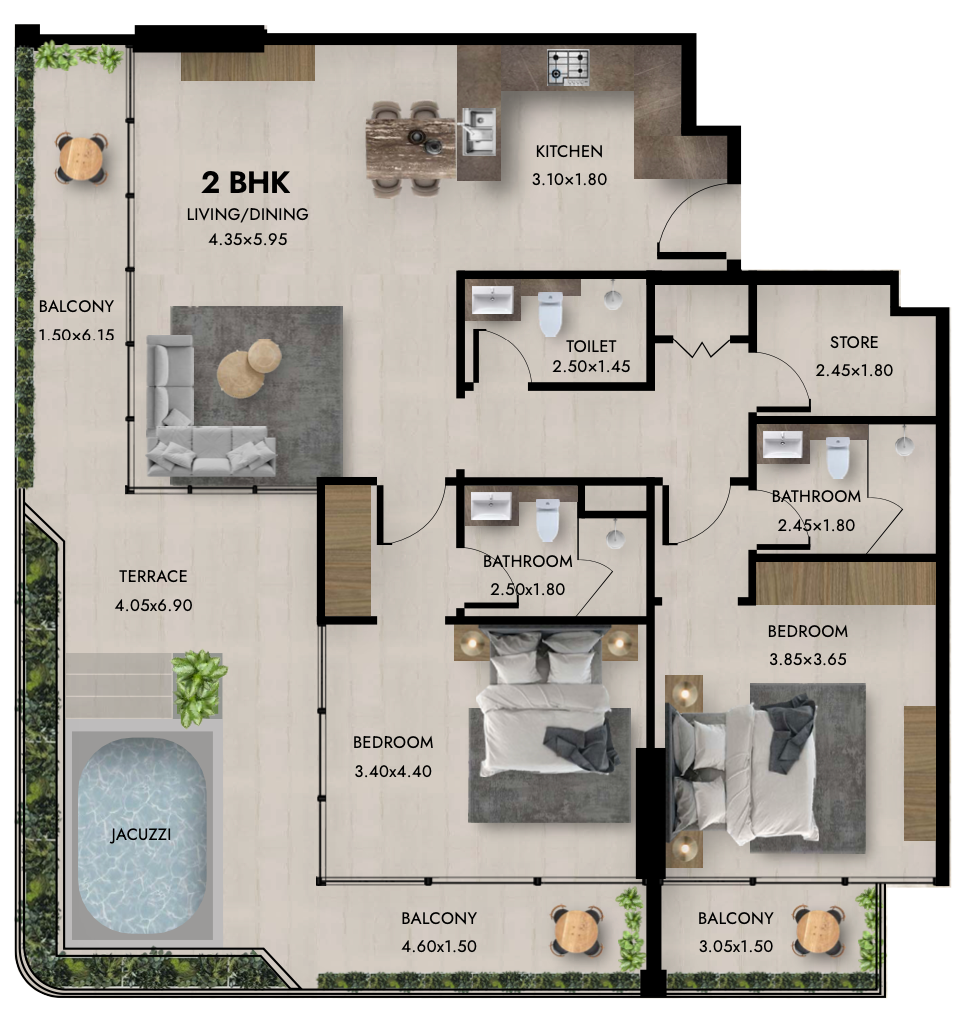 Provenza Residences 2br