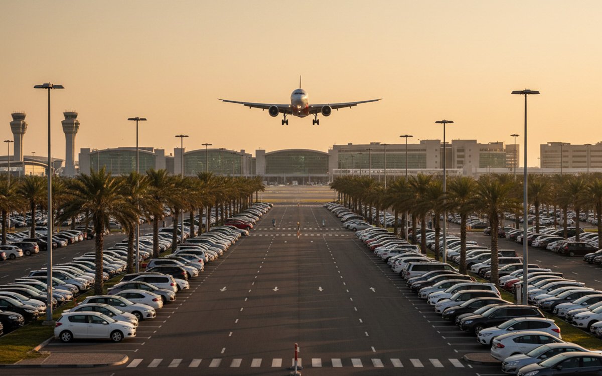 DXB ticketless parking system