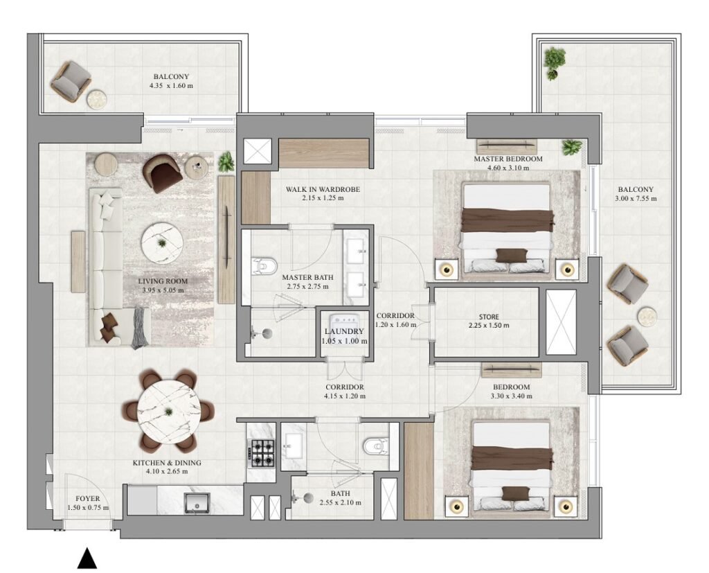 Greencrest 2-BR Apartments