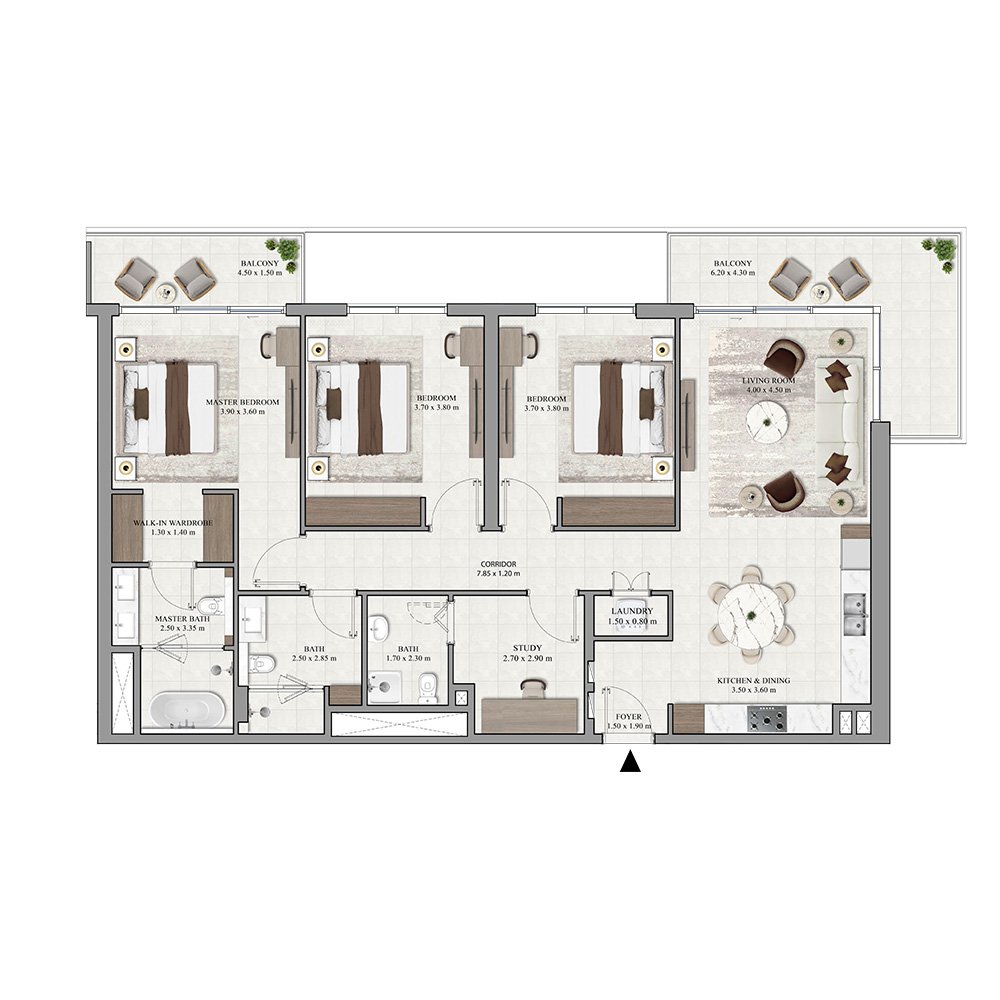 Vista Ridge 3-BR Apartments