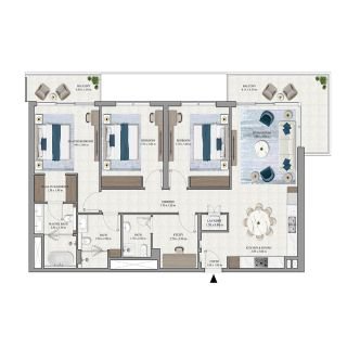 3-BR Apartments Grove Ridge