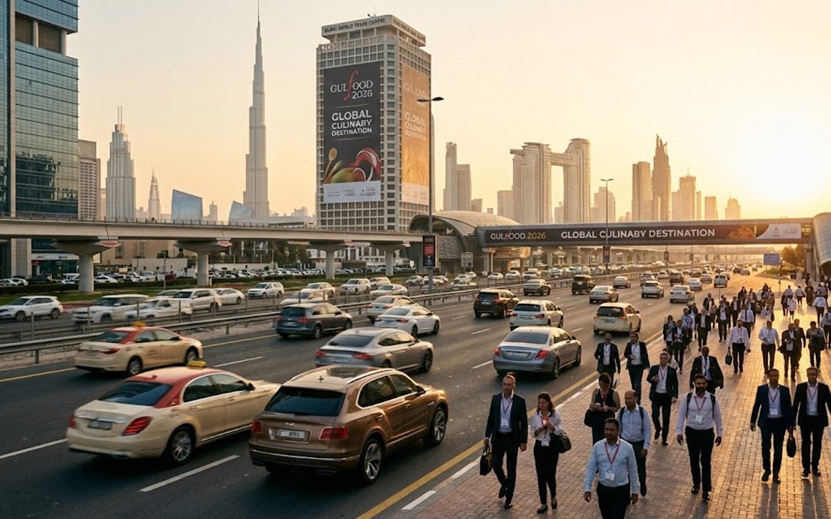Gulfood 2026 Dubai traffic