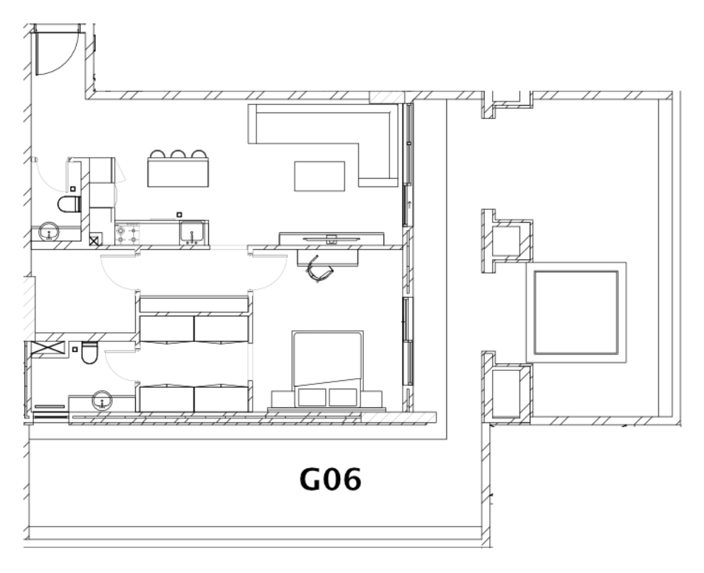 Berkeley Square 2br floor plan