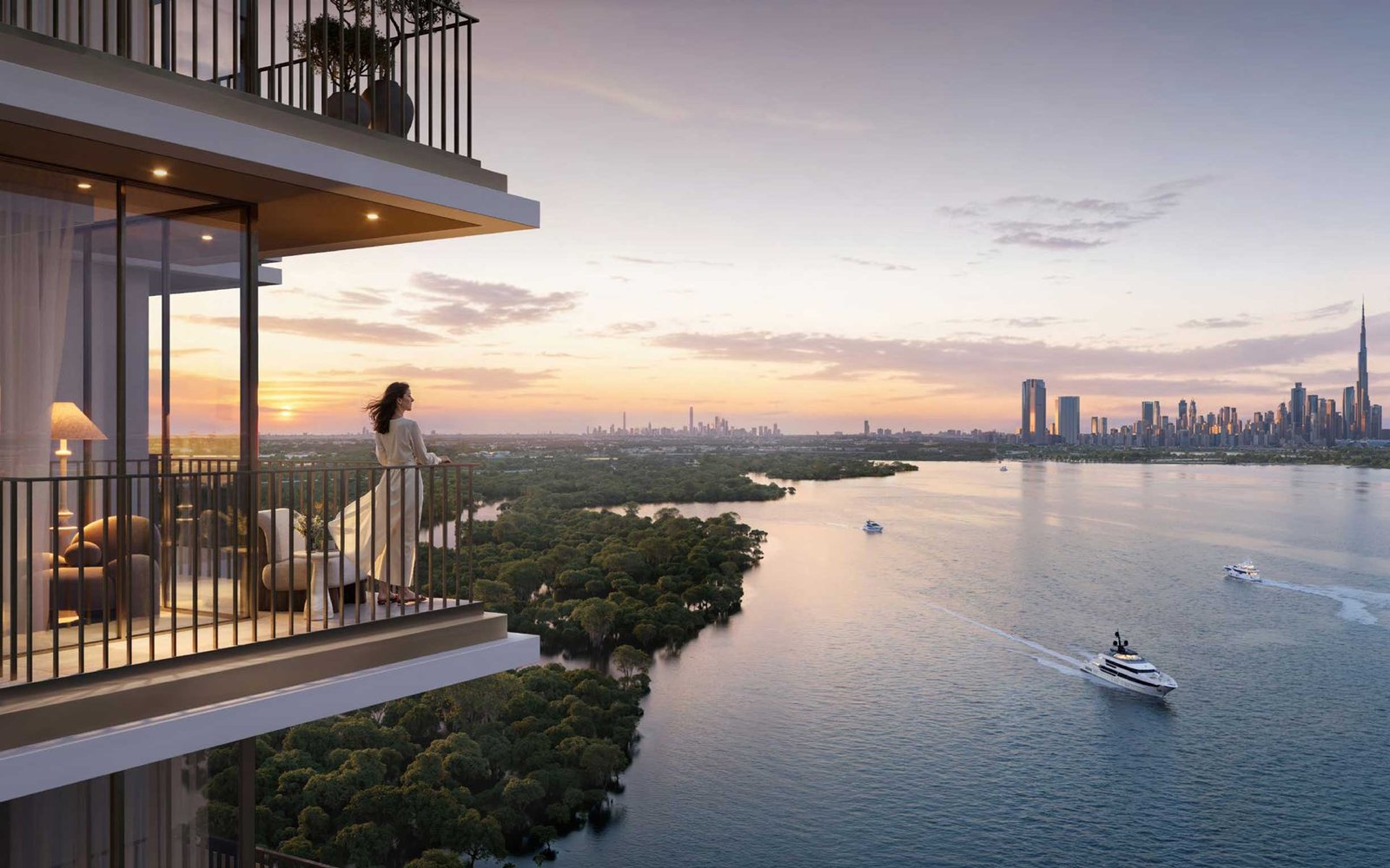 Canal Burjkhalifa view Creek bay EMAAR DCH