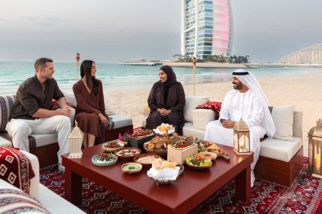 A private beachfront majlis made for slow nights and meaningful moments