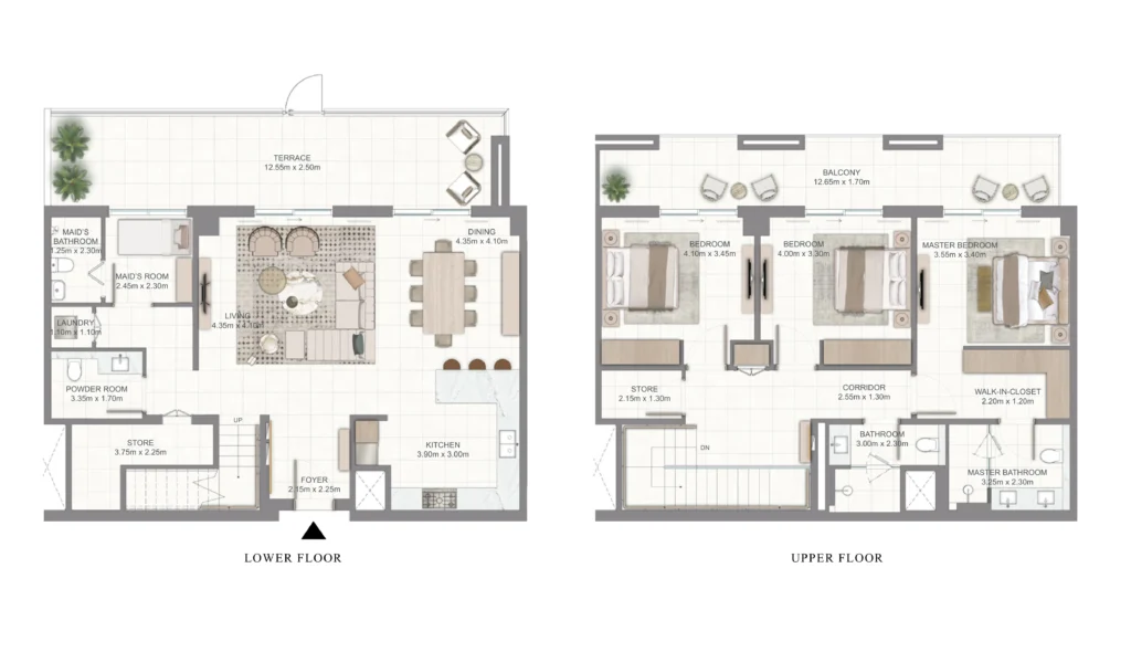 3 Bedroom Townhouse Golf Vale by Emaar