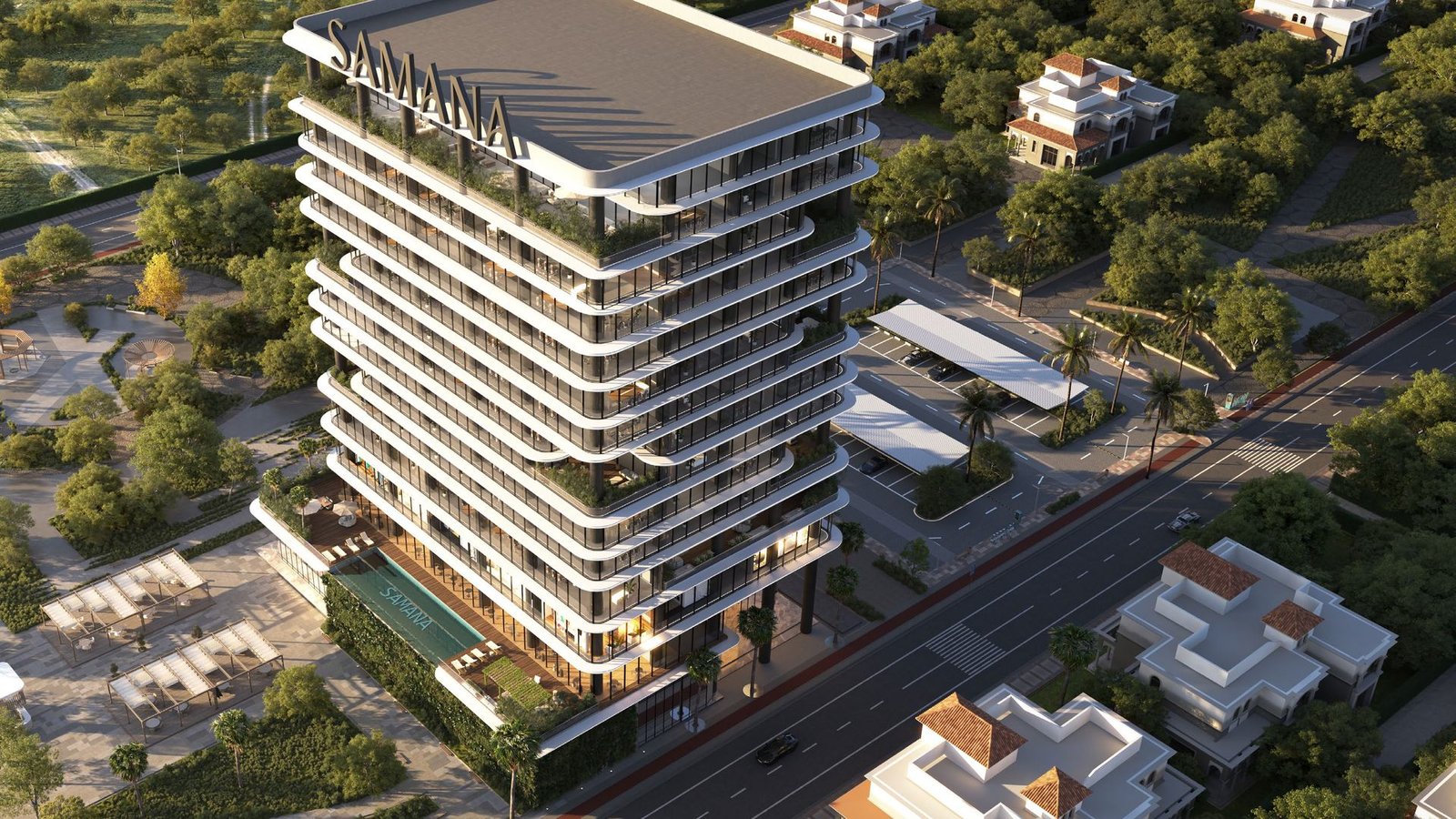 Majan is a rapidly developing mixed-use district within Dubailand